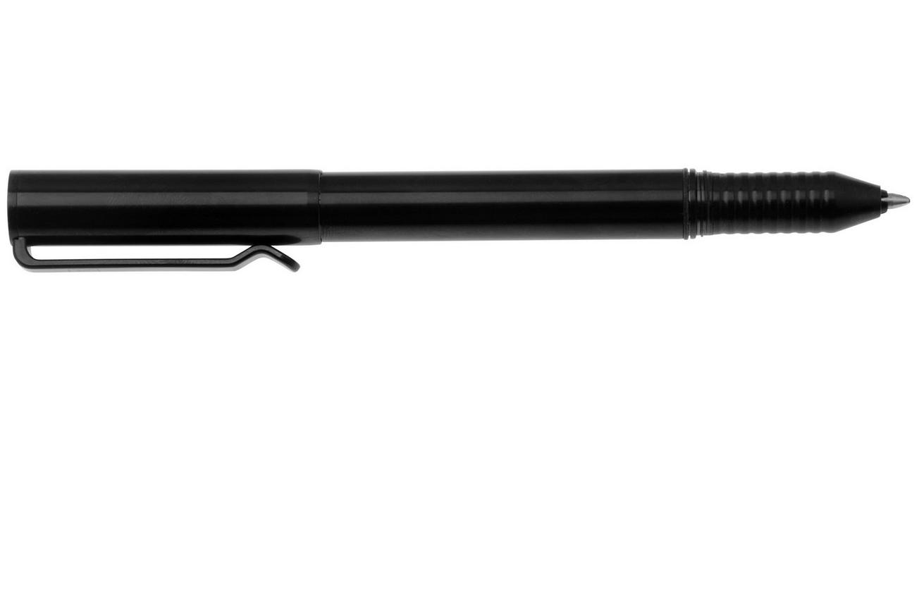 Big Idea Design Ti Arto EDC Pen ARTO-BK Midnight Black Titanium, ultimate refill friendly everyday carry pen