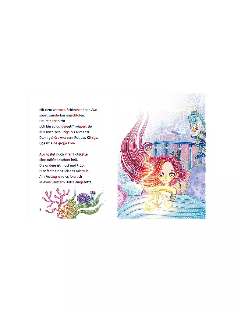 LOEWE VERLAG Buch  - Leselöwen 2. Klasse - Die Meermädchen und der gestohlene Kristall keine Farbe