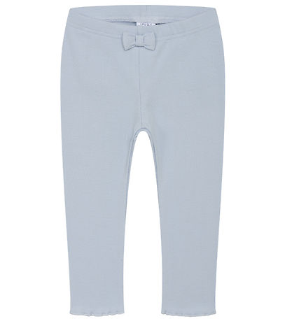Hust and Claire Leggings - Rib - Le - Blue Flachs m. Schleife