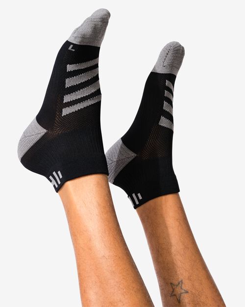 chaussettes de randonnée - 2 paires noir