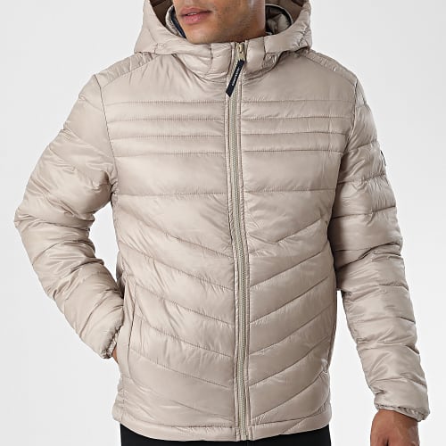 Doudoune Capuche Hero Beige
