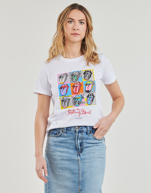 Desigual - TS_ROLLINGS - Blanc / Multicolore