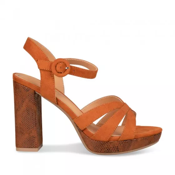 Sandales COGNAC MY BOTEGA