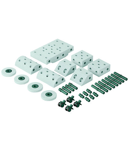 MODU Dreamer S?t - 34 Dele - Ocean Mint/Forest Green