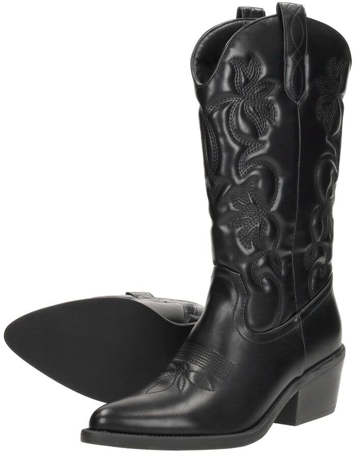 Sub55 Western boots zwart