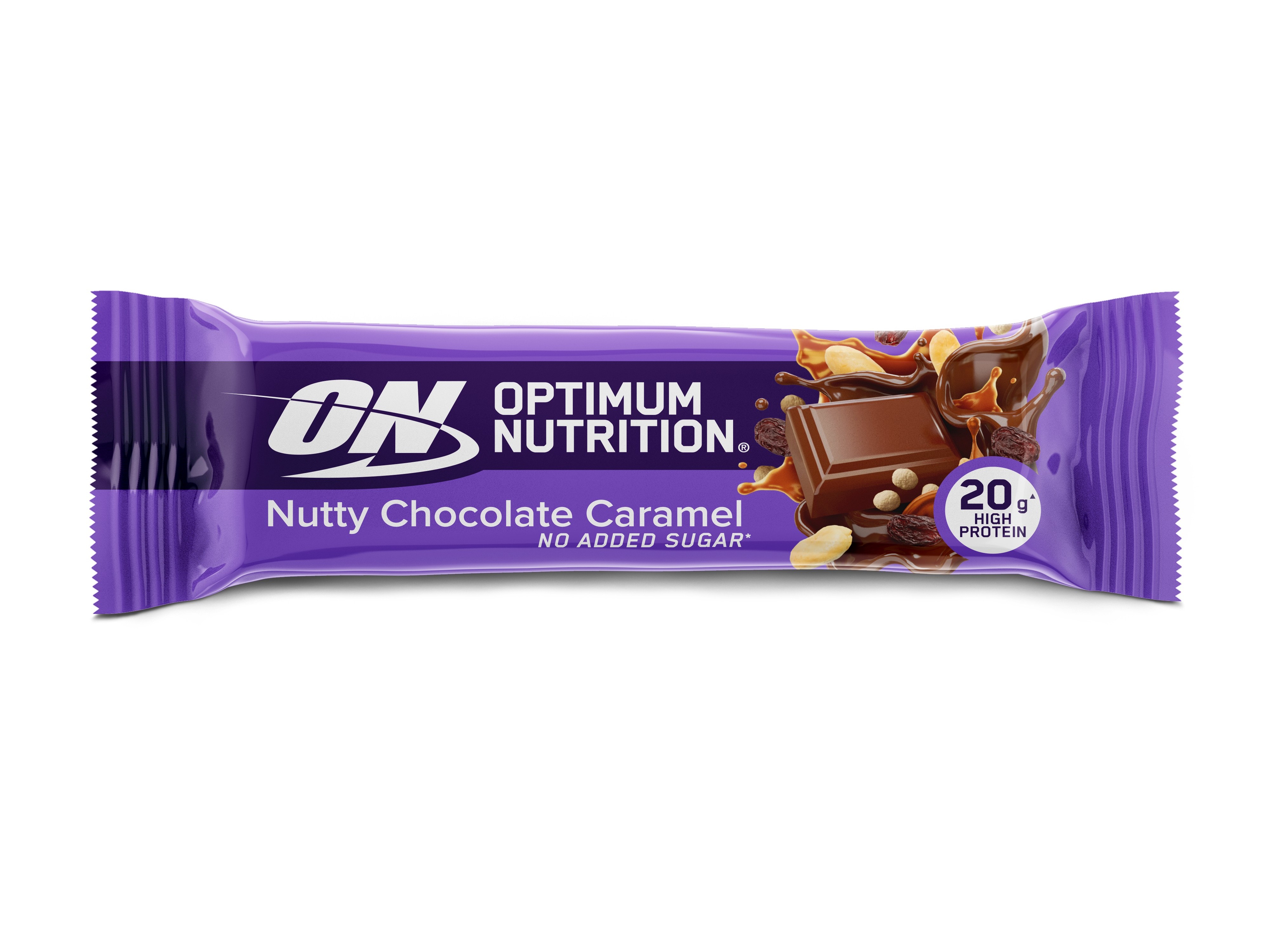 BARRA NUTTY OPTIM NUT CHOCOLATE CARAMELO 70G