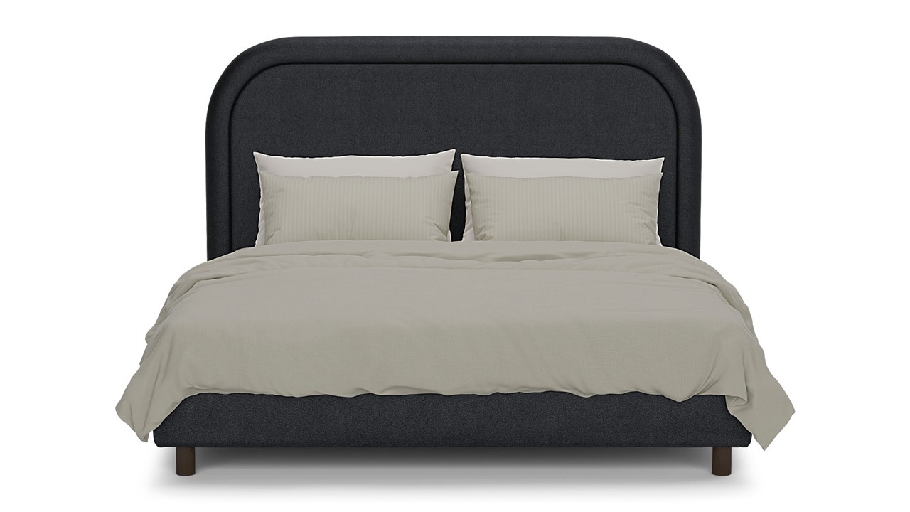 Bed Amber - Velvet glow navy
