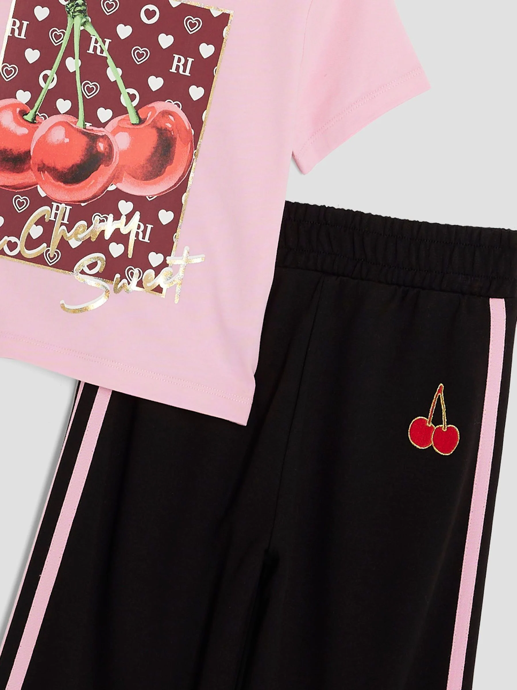 River Island Girls Tracksuit Set