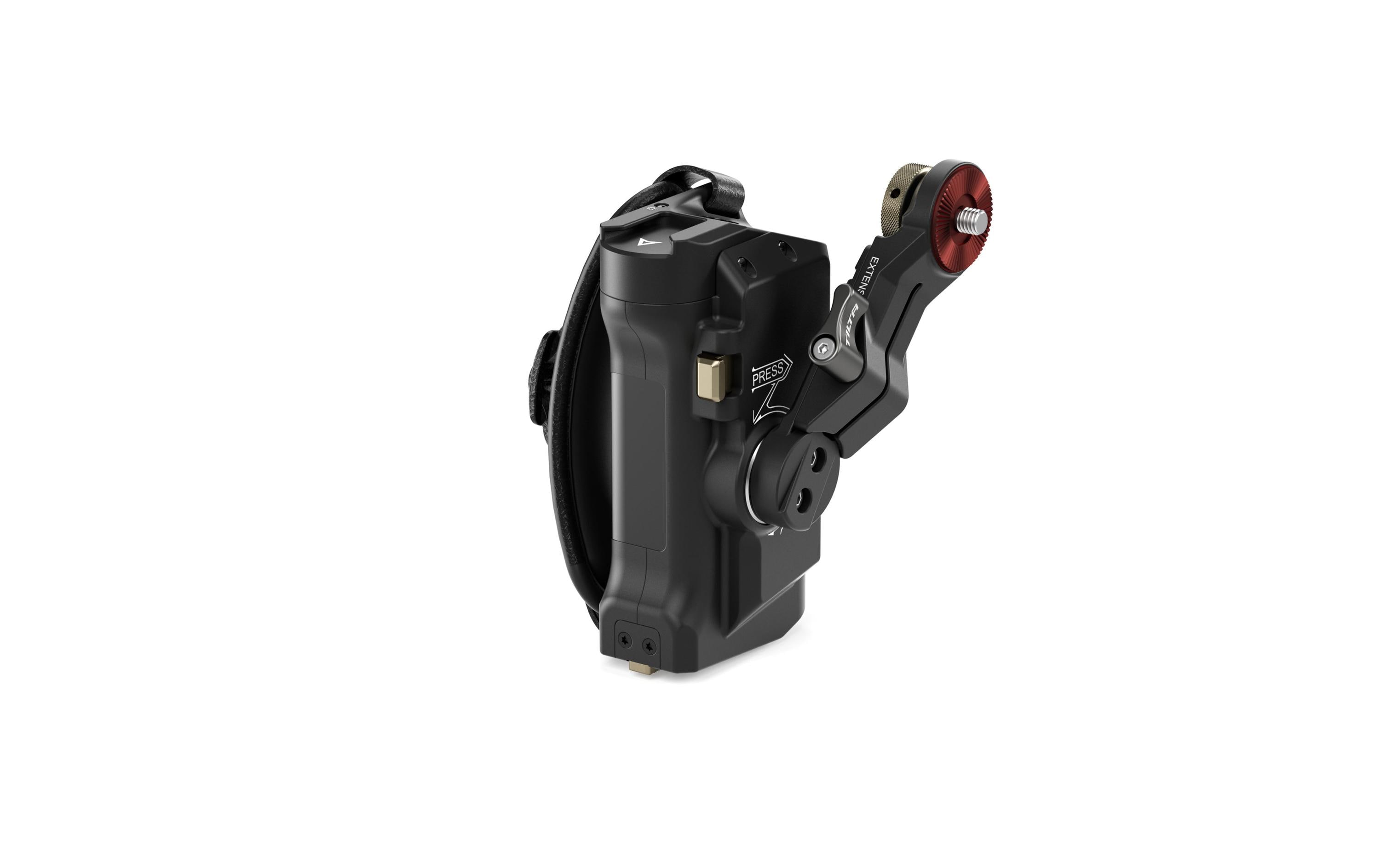 Right Side Advanced Power Handle with R/S Type V - Schwarz<br>Wird an der rechten Seite der Tiltaing-Kamerakäfige befestigt