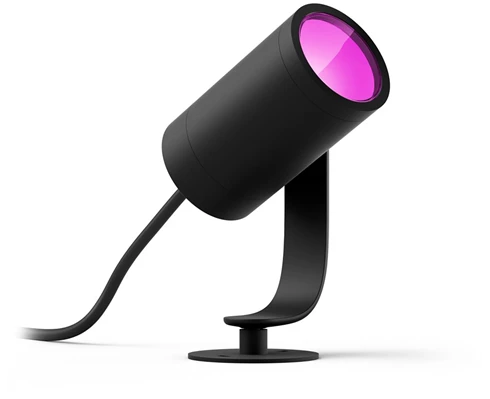 Philips Lily Hue ext. spike black 1x8W 24V