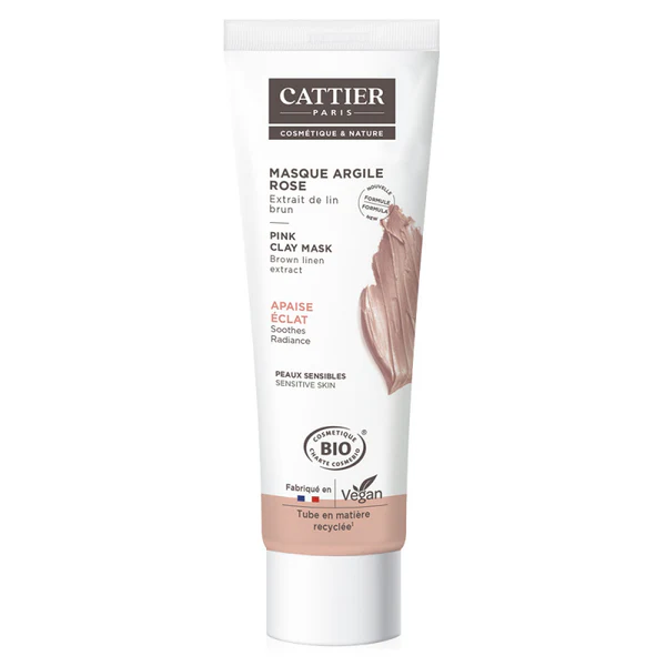 Cattier Masque à l'Argile Rose 100ml