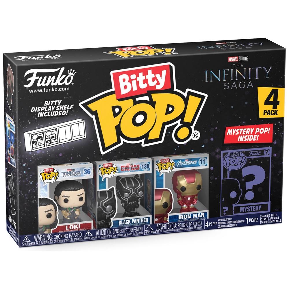 POP! Vinyl: Bitty Pop Marvel Loki 4er-Pack