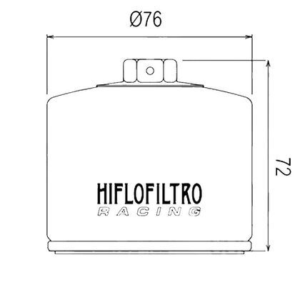 Filtre à huile HifloFiltro HF160RC Racing