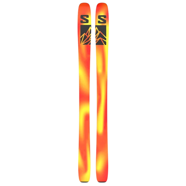 QST 106  Freeride-Ski Unisex SweetLavender/FlameOrange