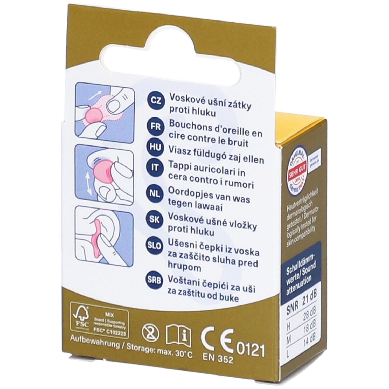 OHROPAX® Classic Wachs Vor-Ohr Stöpsel