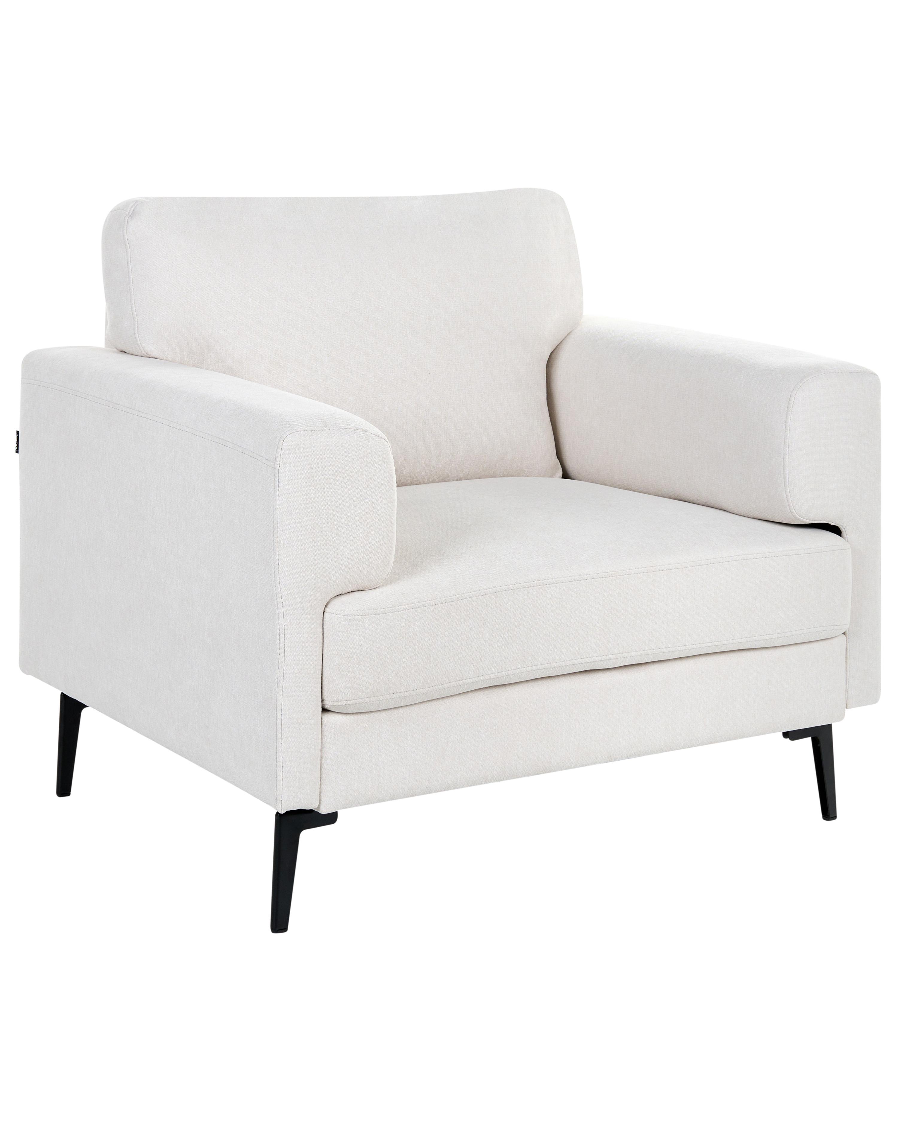 Fauteuil LOUSTO Stof Lichtbeige