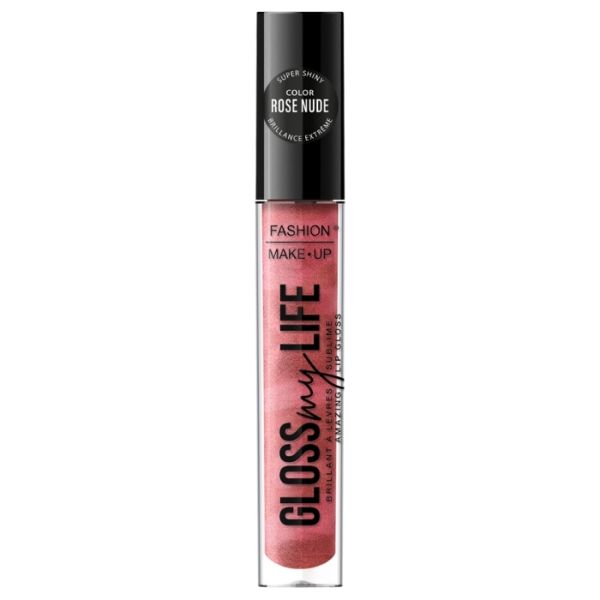 Gloss à lèvres Gloss My Life n°03 Rose Nude Fashion Make Up