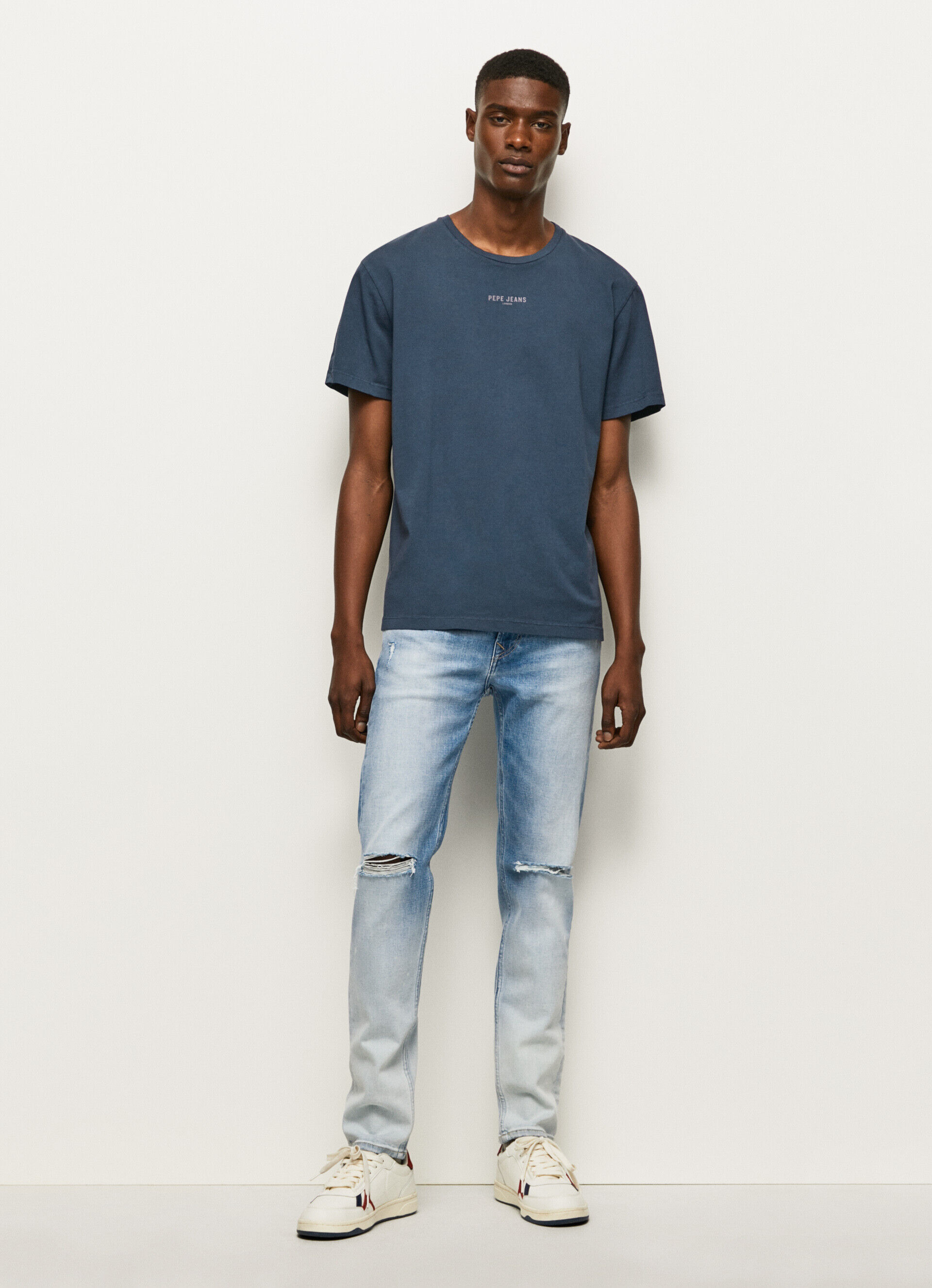 Calça jeans Hatch Regular Slim de cintura média - jeans