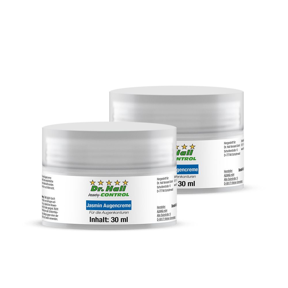 Dr. Hall Jasmin Augencreme, 2er Set