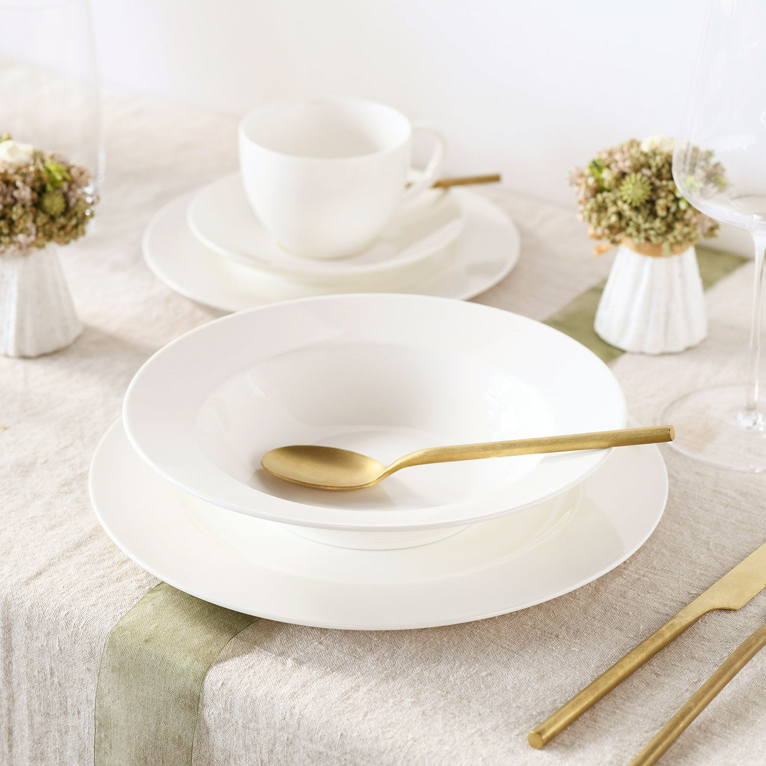 Geschirr-Set Fleur Royal 30-teilig