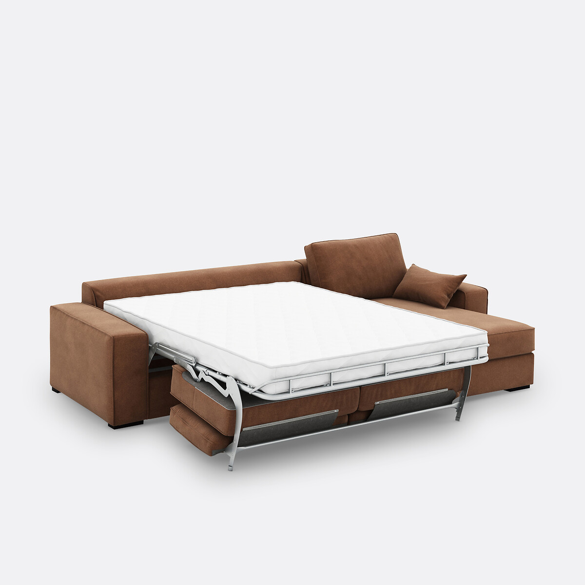 LA REDOUTE INTERIEURS<br>Sofá-cama de canto, poliéster, Bultex Cécilia