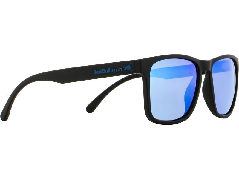 RedBull SPECT Sonnenbrille Edge Schwarz, Blau Schlüsselloch-Sportbrille