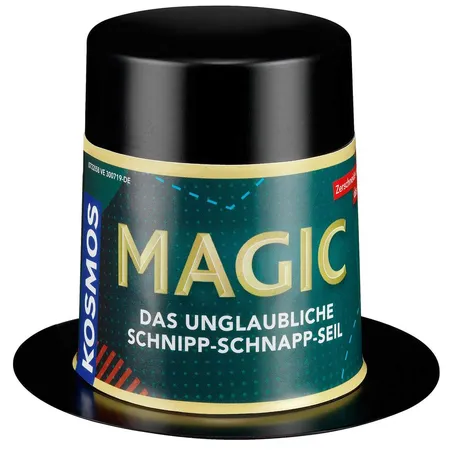KOSMOS Kosmos MAGIC Zauberhut Mini Das unglaubliche Schnipp-Schnapp-Seil