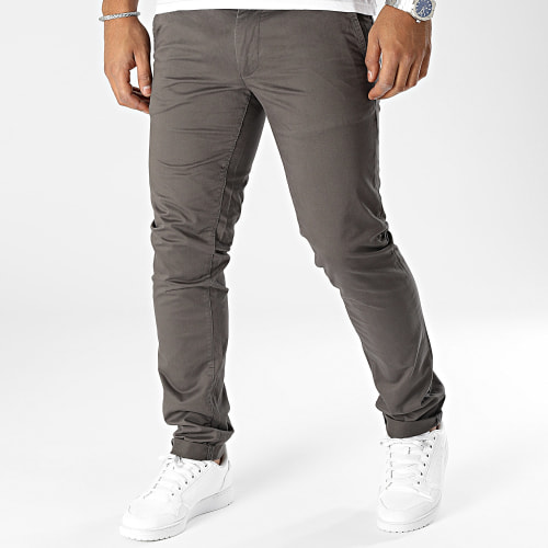 Pantalon Chino 10115957D Gris Anthracite