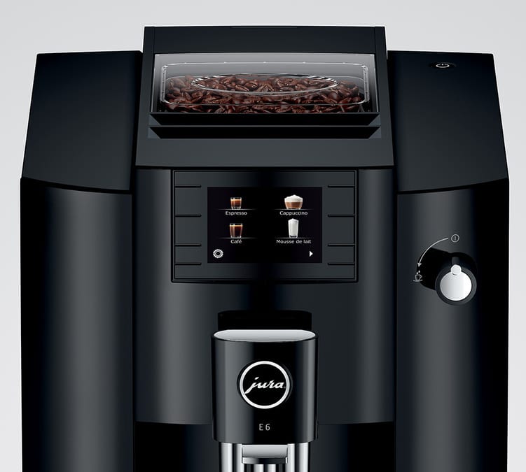 JURA E6 Piano Black EC Garantie 3 ans Coloris:Noir