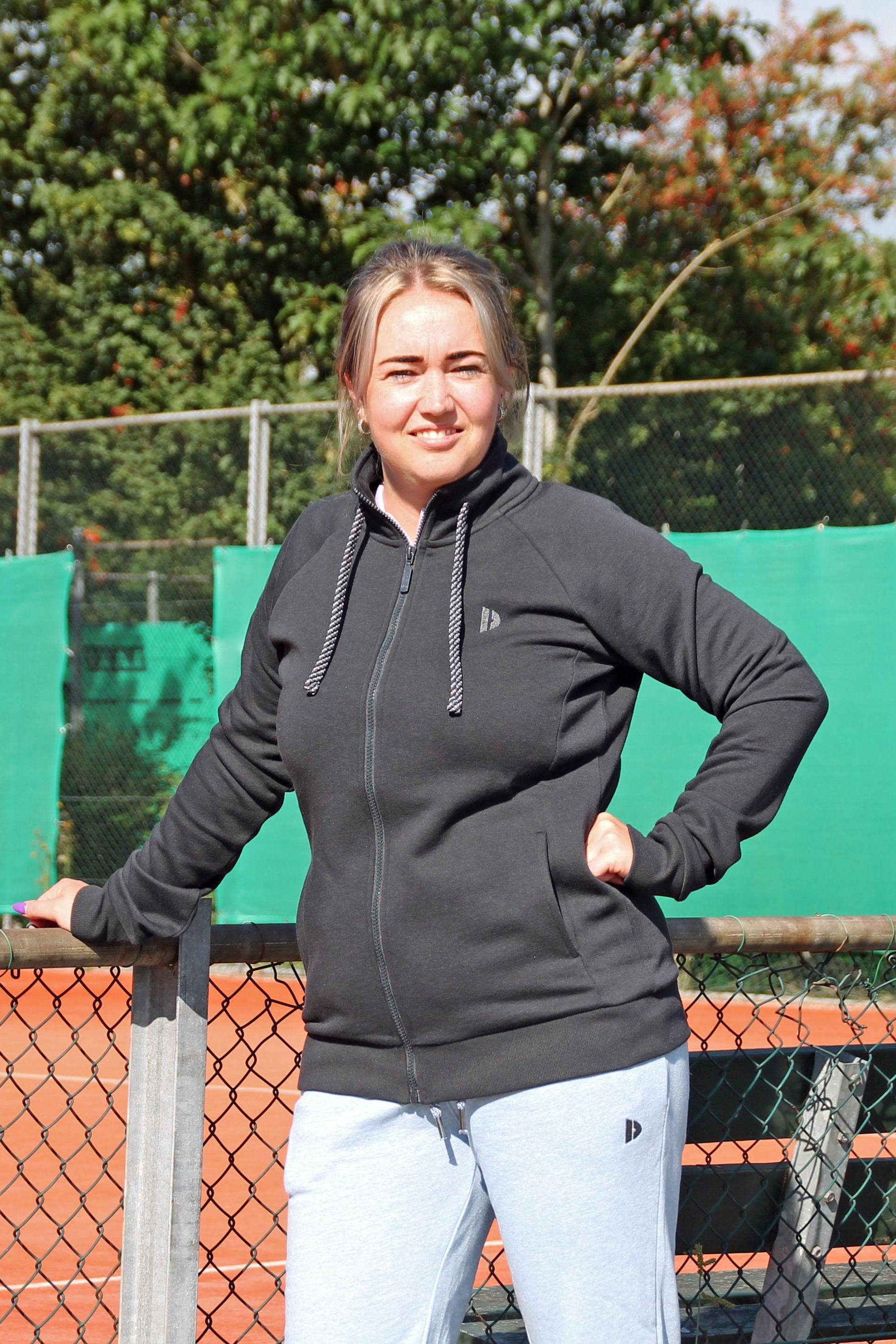 Donnay sportvest grijsblauw