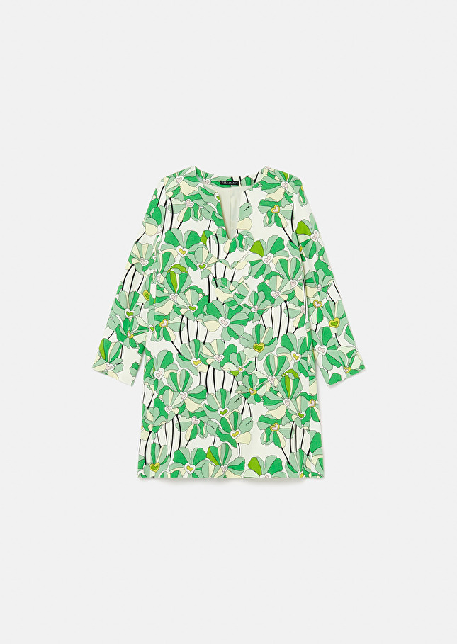 Robe Rheaverte imprimée à fleurs