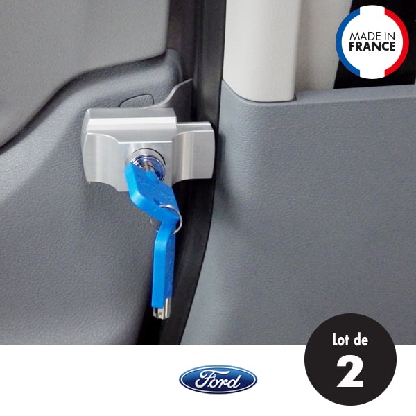 Lot de 2 Verrous IMC Portes avant Ford Transit de 2014 à 2026