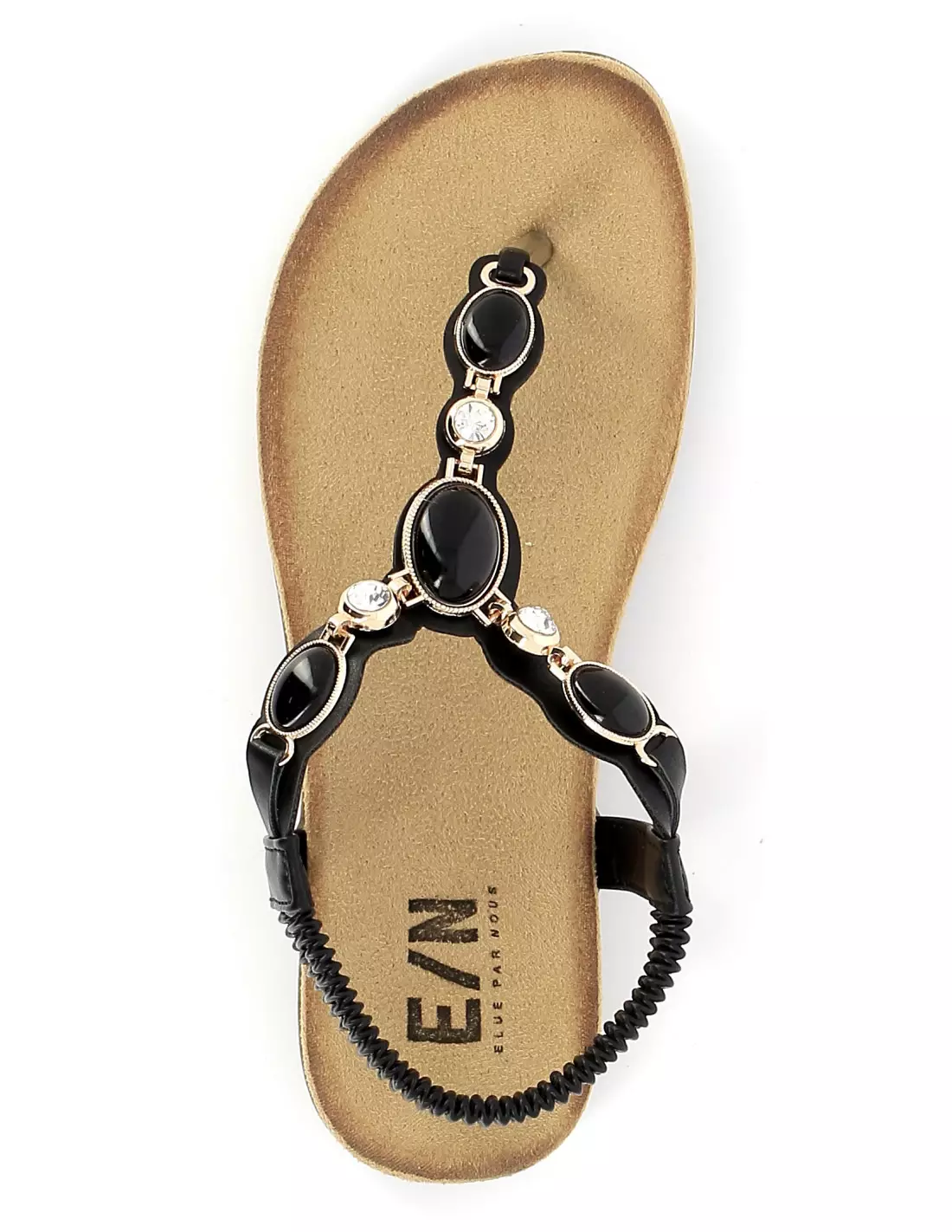 ELUE PAR NOUS NECUTE - Sandales & nu-pieds Noir