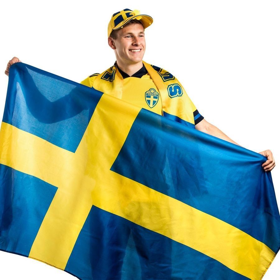Suède Drapeau - Bleu/Jaune