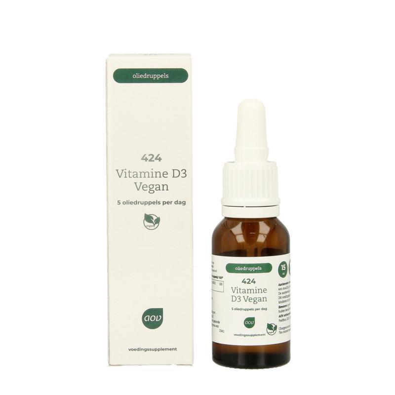 AOV 424 Vitamine D3 25 MCG Vegan 15 ML
