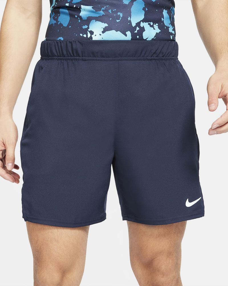 Short de tennis Nike NikeCourt Bleu Marine pour homme