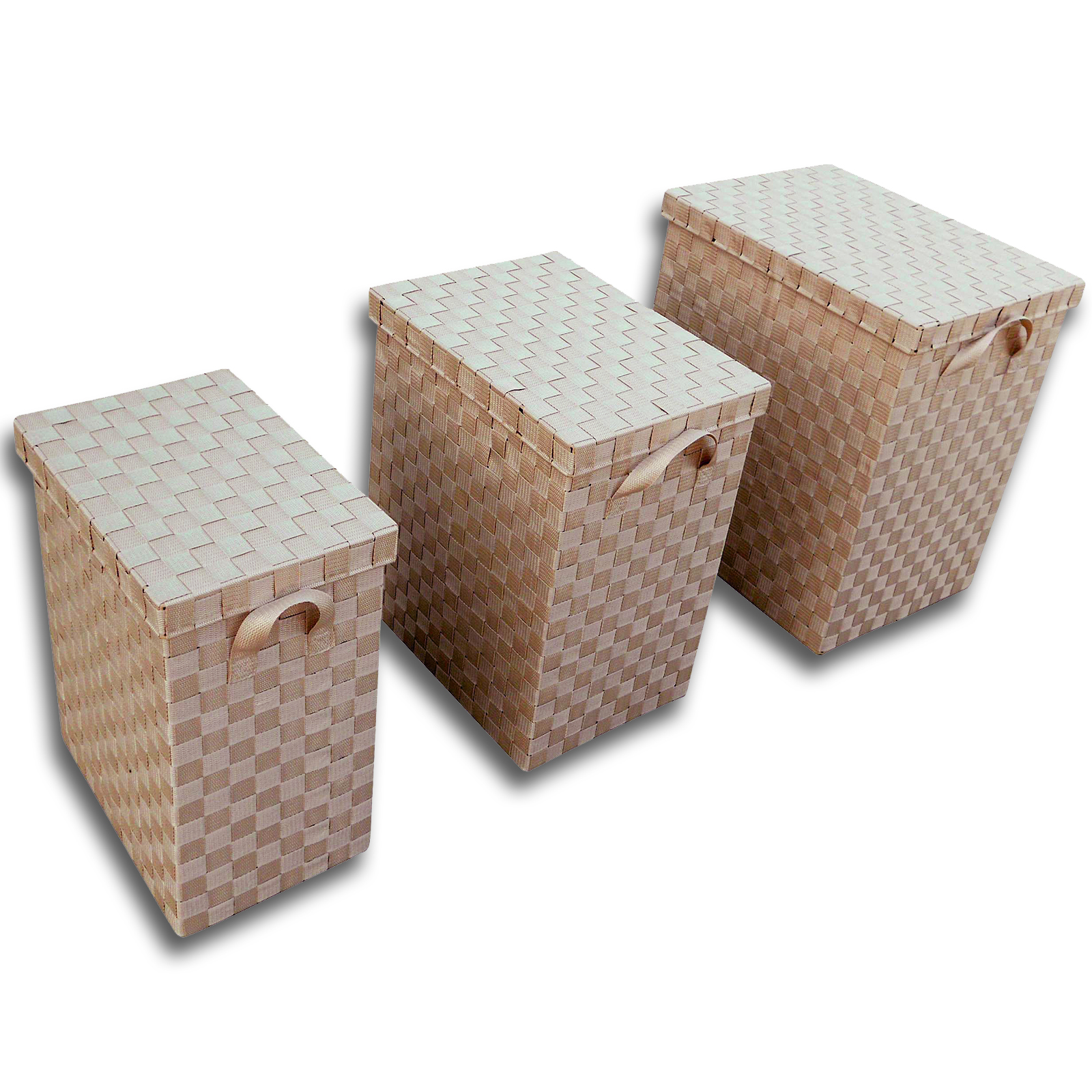 Wäschetruhe - beige - Größe XL