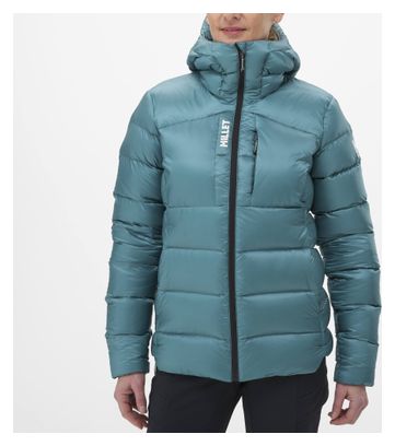 Doudoune Femme Millet Kamet Pro Hoodie Bleu