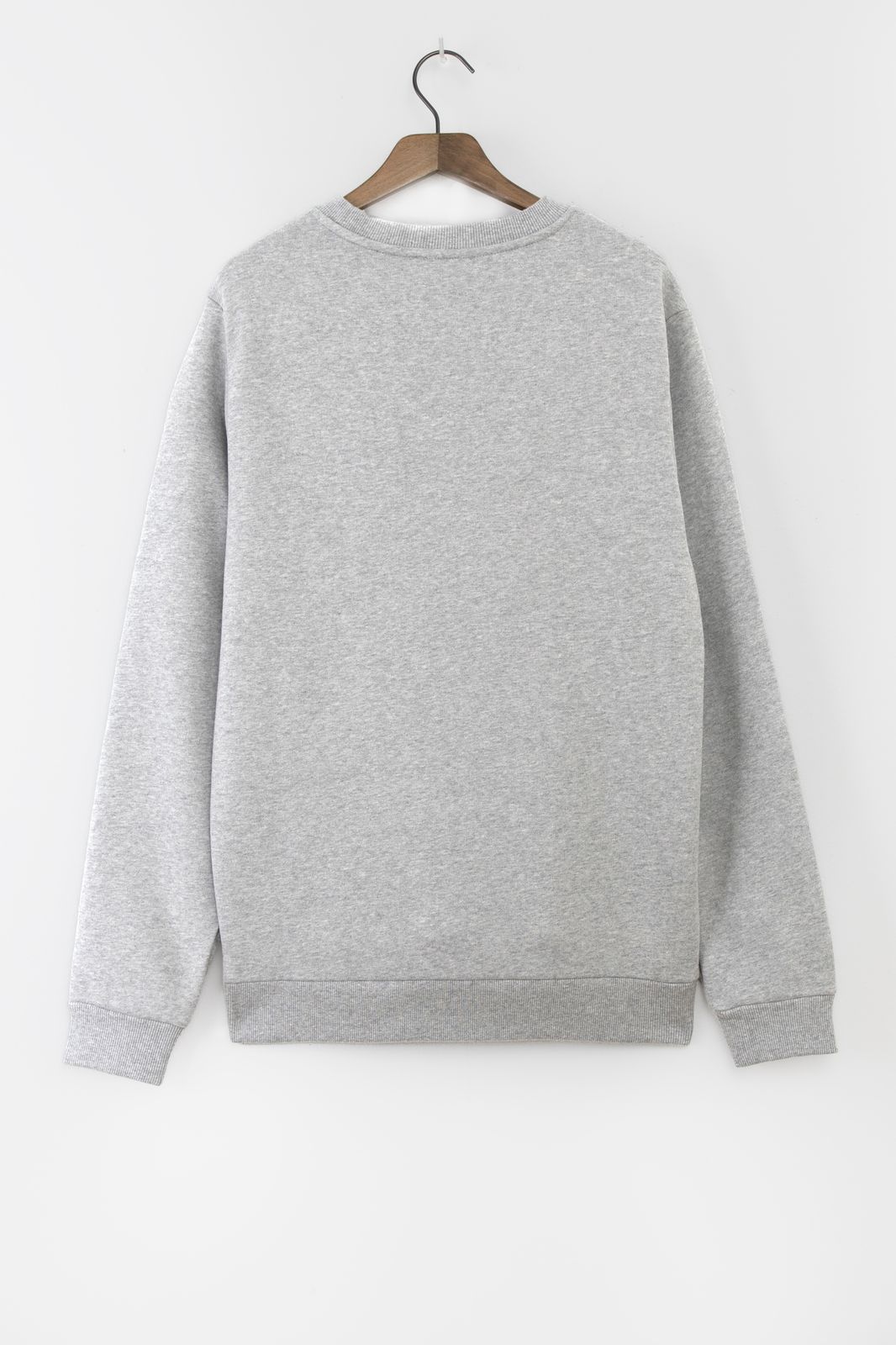 Grijze sweater met fiets