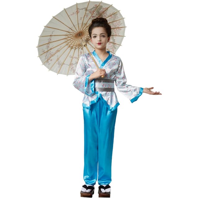 Asiatisk inspireret børnekostume