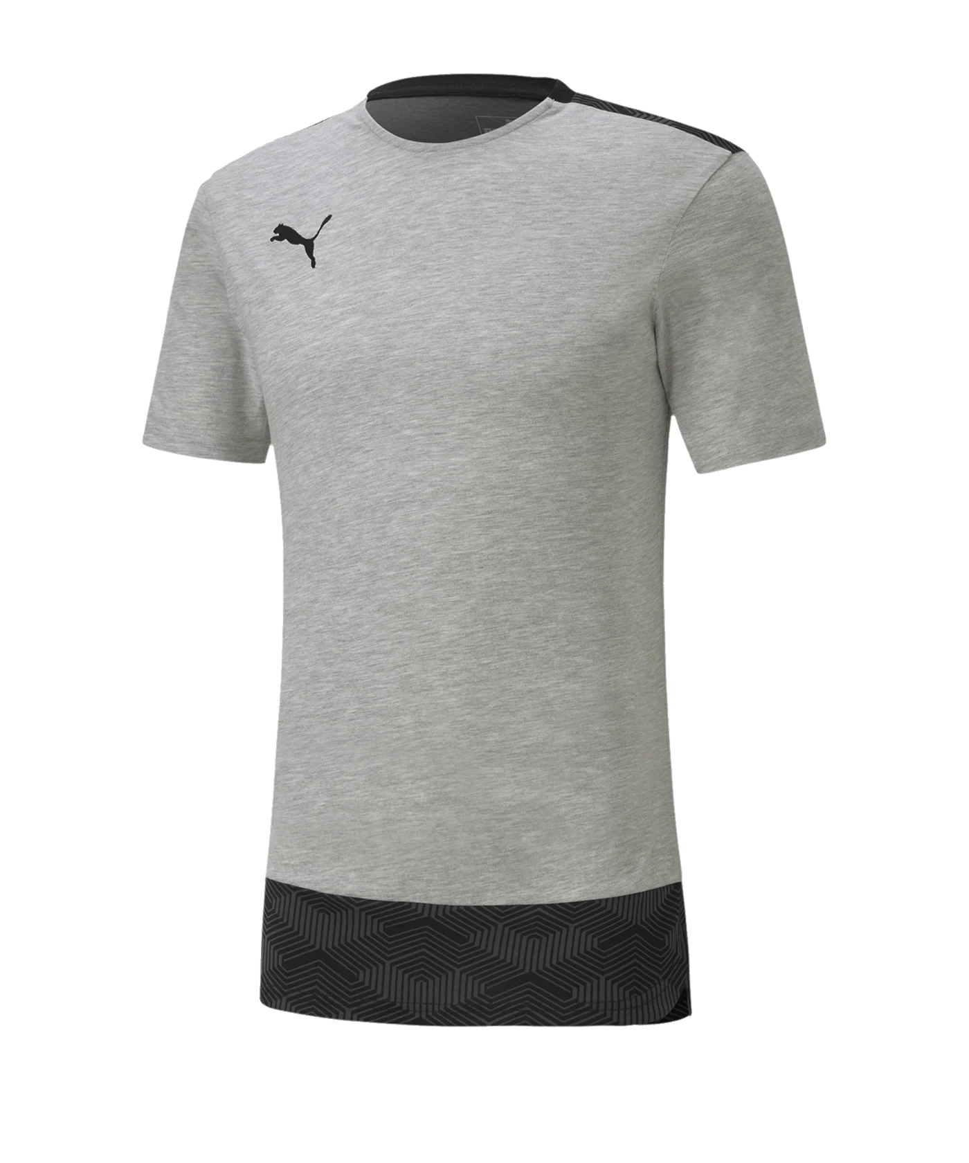 PUMA teamFINAL 21 Casuals Tee T-Shirt Grau F37