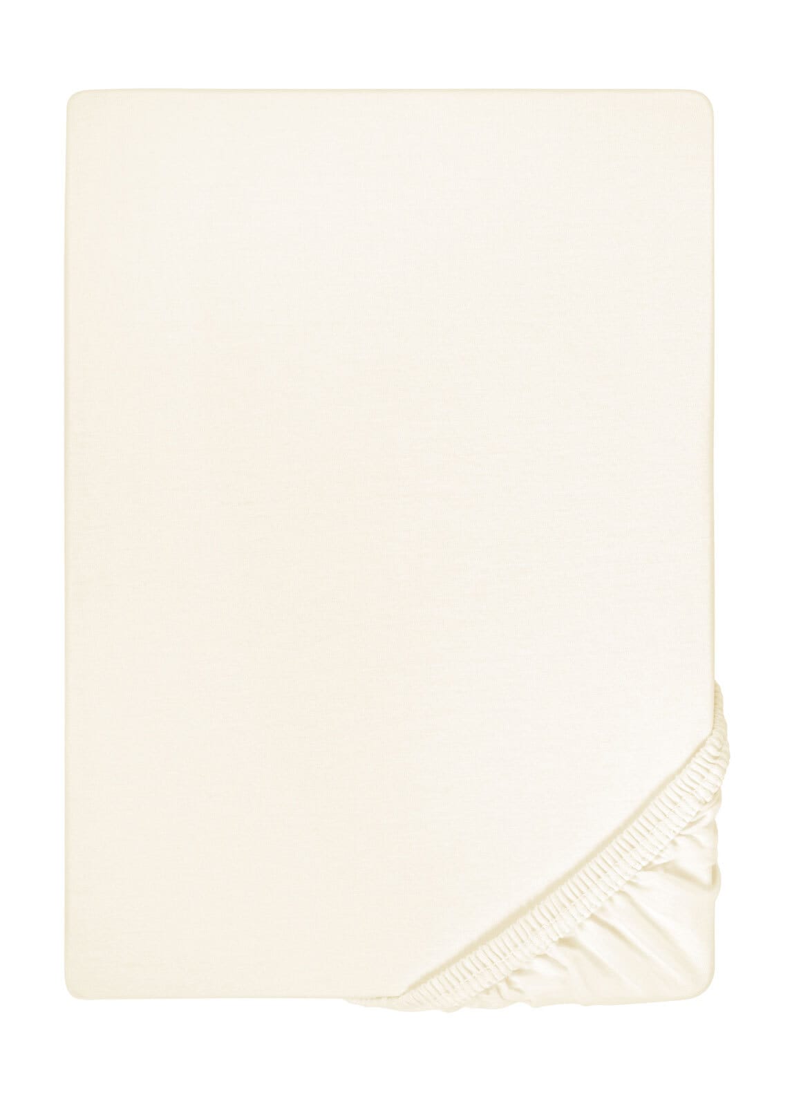 Topper Jersey-Spannbettlaken 180 x 200 ecru