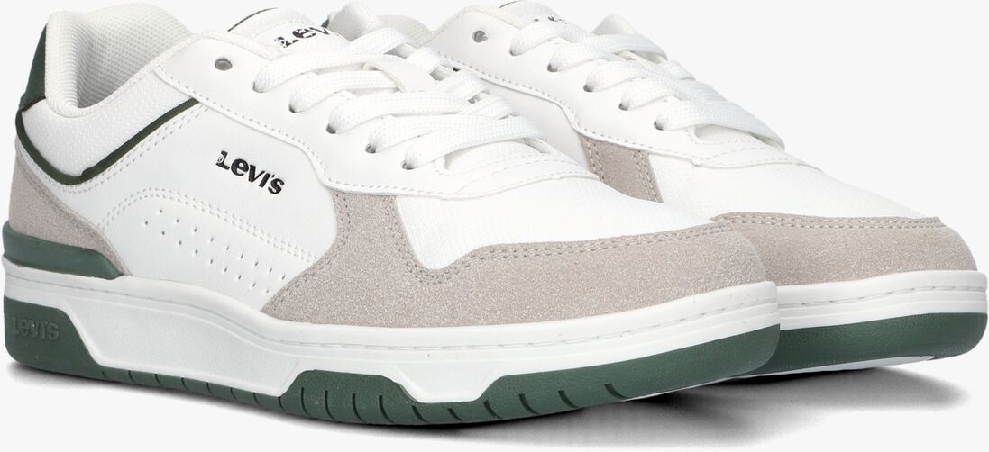 LEVI\\'S witte levi's lage sneakers dereck 124 t