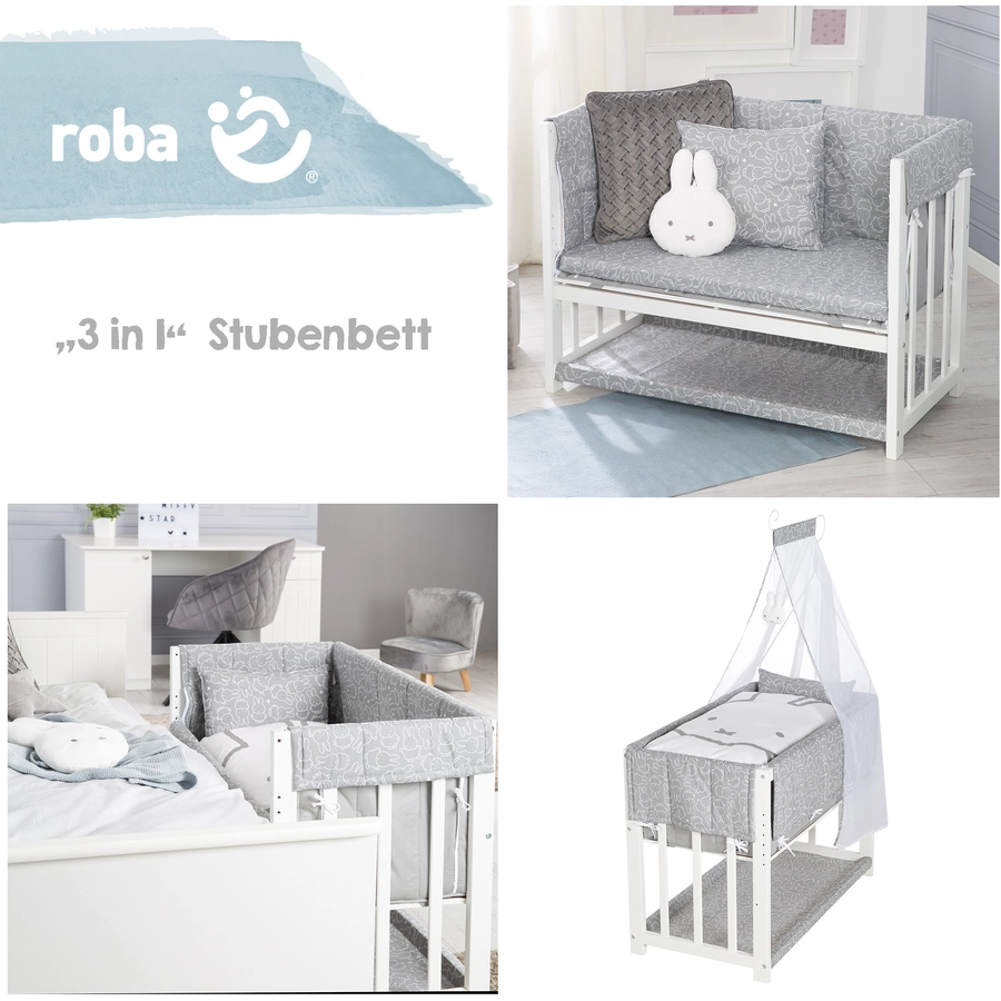 roba Stubenbett Miffy 3 in 1 weiß
