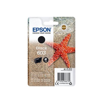 Epson 603 Etoile de mer - noir - cartouche d'encre originale