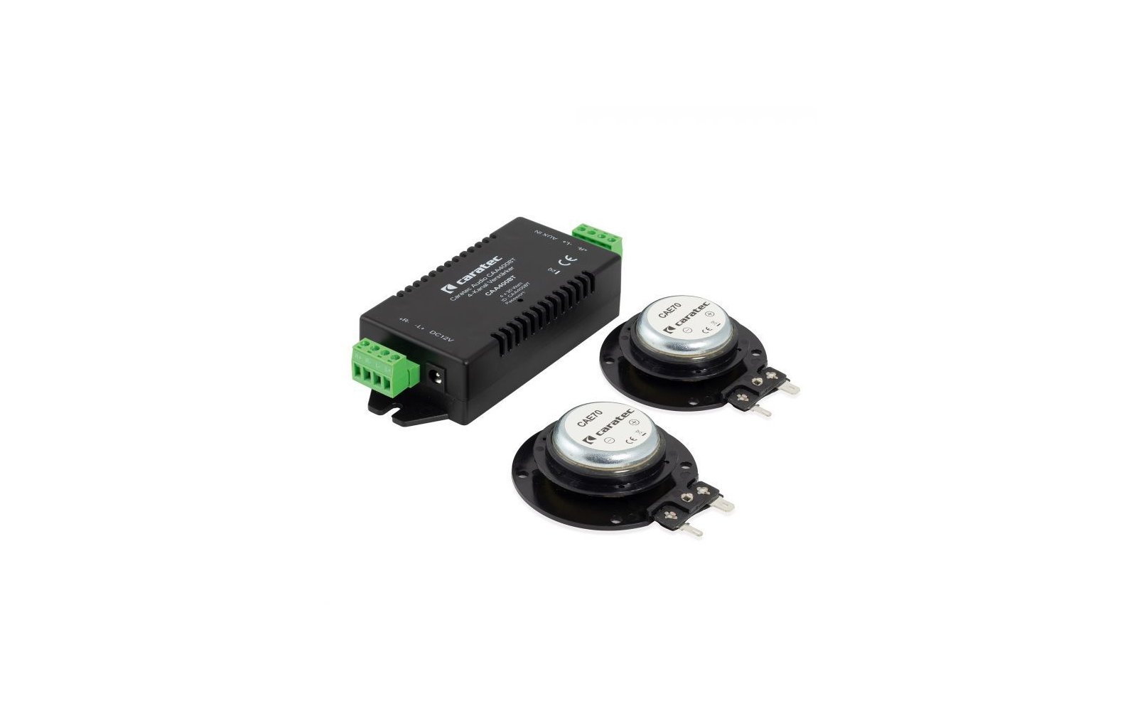 Caratec Audio CAS101BT Bluetooth Verstärkerset schwarz