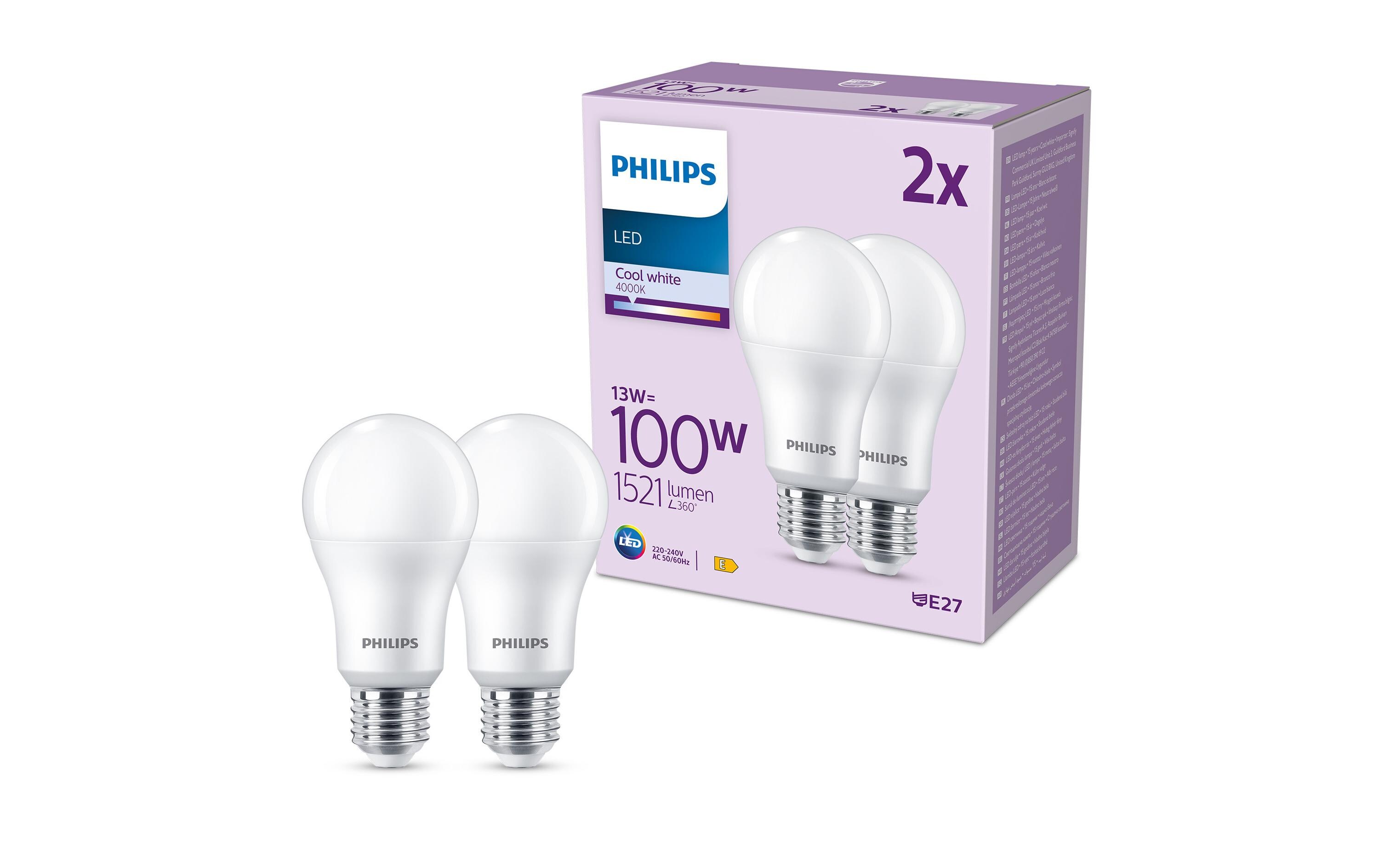 Lampe LED 100W A67 E27 CW FR ND 2CT/6 NeutralweissClassic LED E27 Lampe