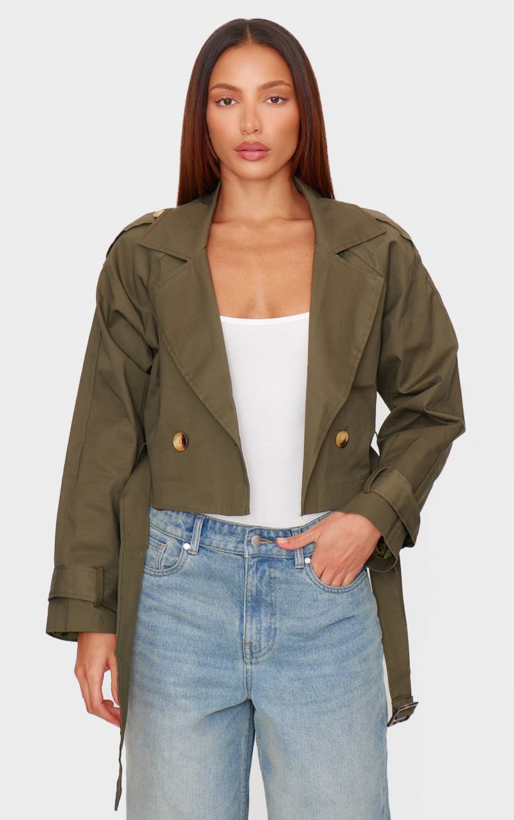 Kaki Trench-coat Court