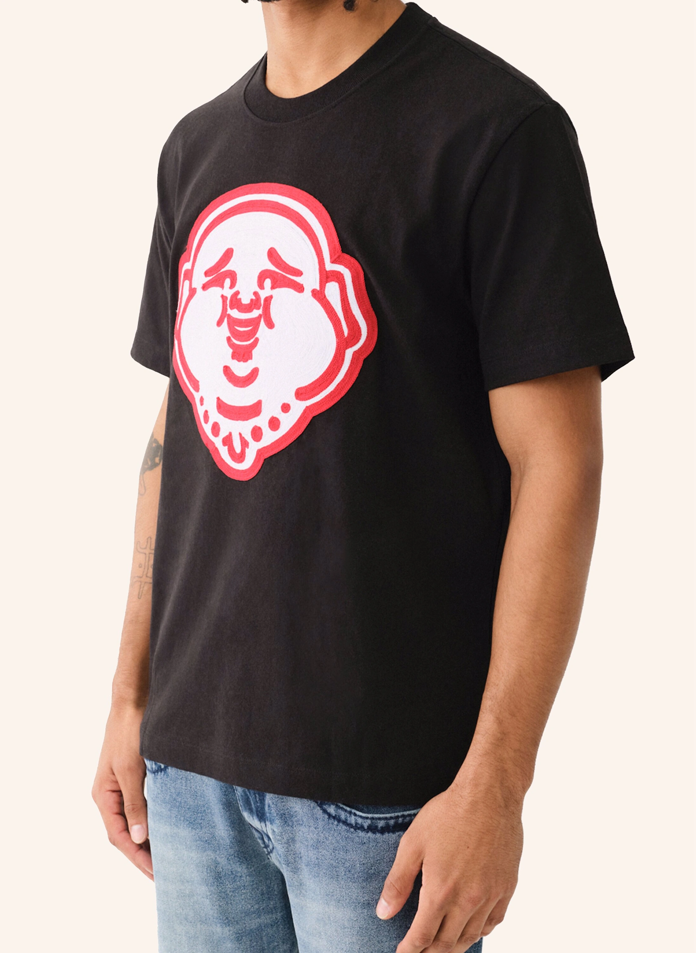 TRUE RELIGION T-Shirt BUDDHA FACE