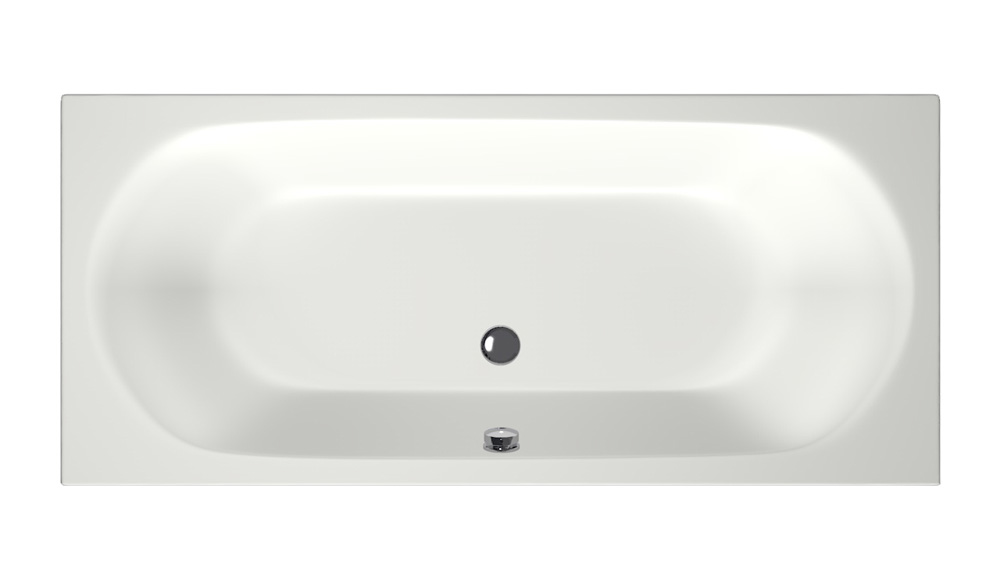 Xenz Cuba badkuip 180x80x48cm edelweis